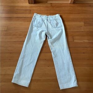 Super light wash vintage Levi’s 505